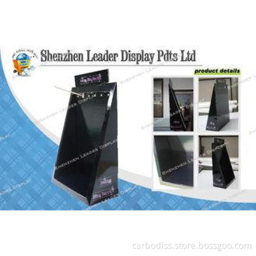 Environmental Cardboard Pop Hook Display For Supermarket /